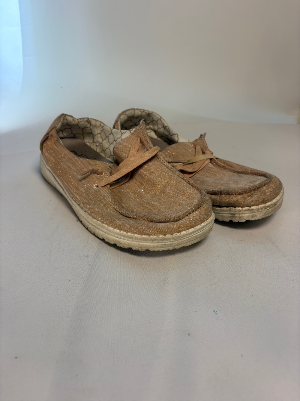 Women's Casual Slip-On Loafers in Tan